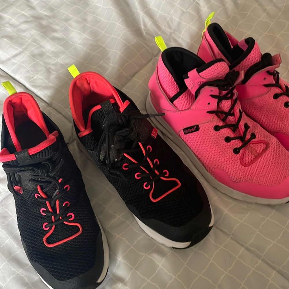 Zumba air max shoes 2 pair